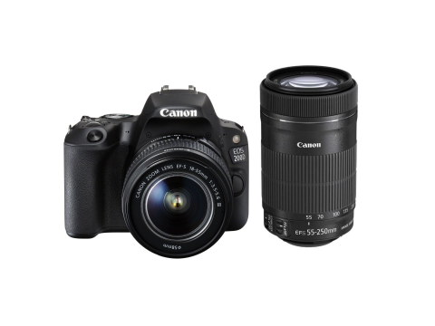Canon EOS 200D + EF-S 18-55 DC III + 55-250 IS STM